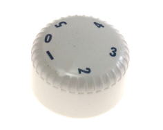 Botón blanco del termostato 0 a 5 image