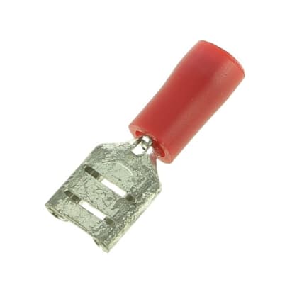 Cosse femelle rouge 6,3x0,8mm par 100 - 2