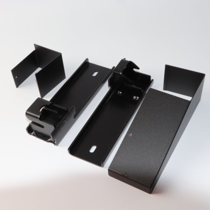 Kit completo de soporte mural negro mate g, 098824 image