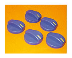 Bottoni blu, confezione da 5 image