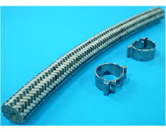 Manguera de 13 cm + abrazaderas image