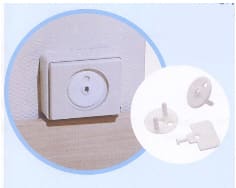 Tapas de enchufe (3) + llave image