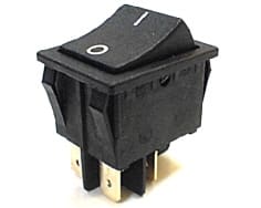 Interruptor negro de 4 polos image