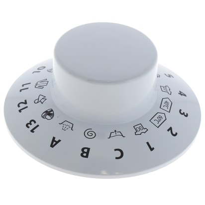 Botón blanco del temporizador image