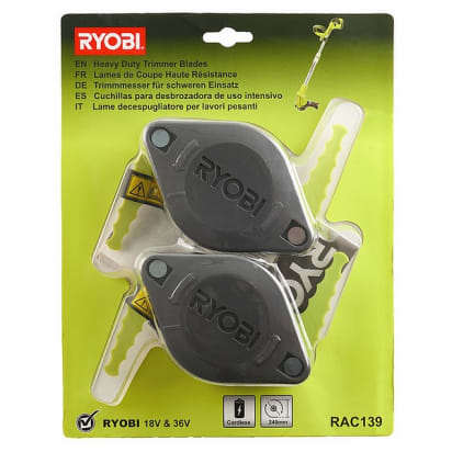 Cabezales de hierba gruesos de doble cuchilla image