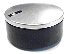 Botón negro y gris image