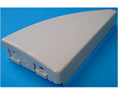 Flangia bianca diritta image