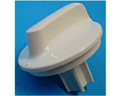 Botón blanco del termostato image