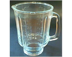 Ciotola di vetro nuda per mescolare image