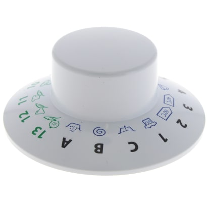 Pulsante timer bianco da 1 a 13 image