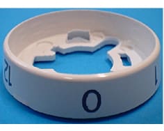 Disco bianco da 0 a 12 image