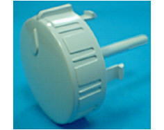 Botón blanco del temporizador image