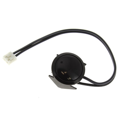 Interruttore a pulsante nero image