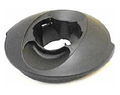 Tapa negra del bol de la batidora image