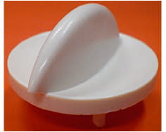 Pulsante interruttore bianco image