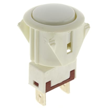 Interruptor de impulsos blanco de 2 polos 71X3463 image