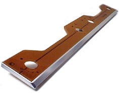 Fascia in vetro beige image