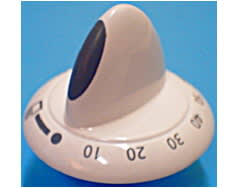 Pulsante timer bianco image