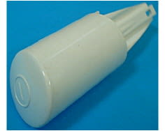 Botón selector de blanco image