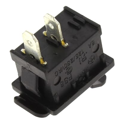Interruptor, 2 terminales, negro 579050-00 - 2