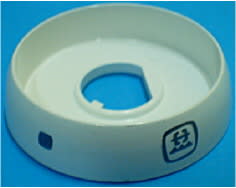 Botón blanco disco 1 a 8 image