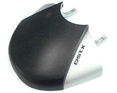 Funda guardapolvo negra y gris image