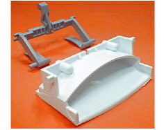 Maniglia per lavastoviglie bianca image