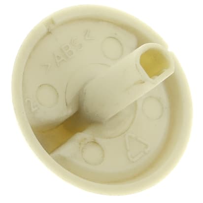 Bottone bianco crema 3h - 3
