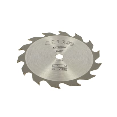 Hoja de sierra circular 140x12,7 14 dientes image