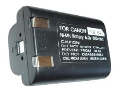 Batteria per canon nb-5h 6v image