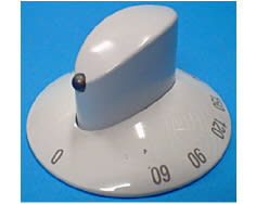 Manopola del termostato bianca image