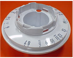 Botón blanco del temporizador 1 a 18 image