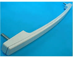 Asa de la puerta del horno blanca 228101501 image