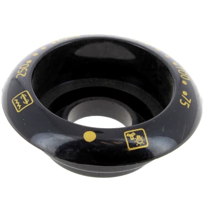 Bisel negro de la perilla del temporizador image