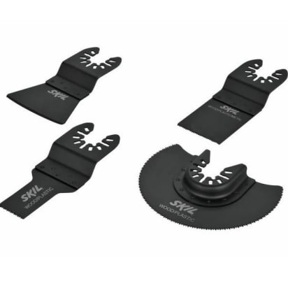 Juego de 4 cuchillas para herramienta multifunción image