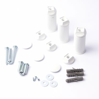 kit de fijación blc 3 polos + tornillos + tapas, 098742 image