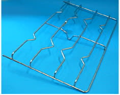 Mezza griglia in acciaio inox, destra image