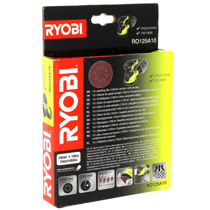 Rundschleifmittel d=125 sortiert pro 10 - 2