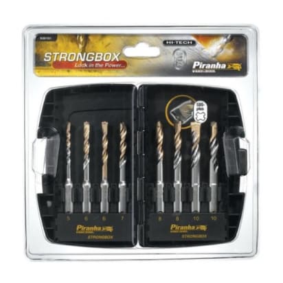 Juego de 8 taladros sds-plus b&d image