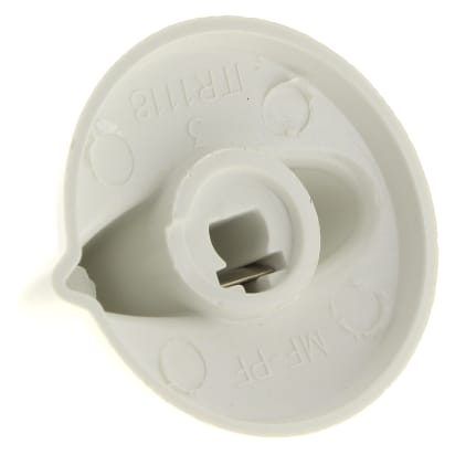 Pomo blanco placa 3h - 2