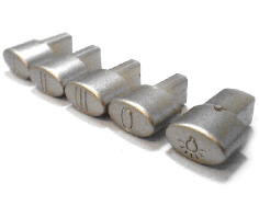 Chiavi grigie, set di 5, c00274210 image