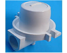 Pulsante bianco di avvio/arresto image