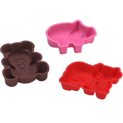 Stampi in silicone morbido, set di 3 image