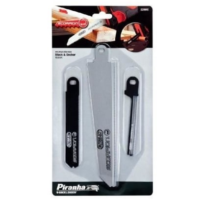 Juego de 3 hojas de sierra de escorpión image