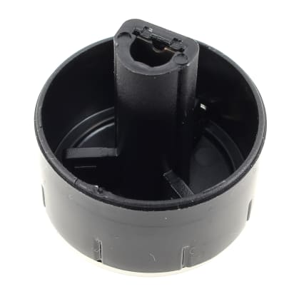 Pulsante selettore nero e grigio a ore 12 image