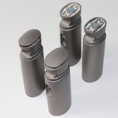 Kit de fijación larga gris grafito, 098767 image