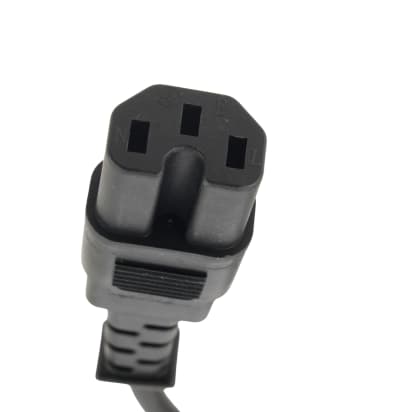 Cable de alimentación negro 1m ts-01020680 - 3