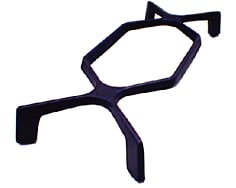 Parrilla de hierro fundido con 2 quemadores 480121104249 image