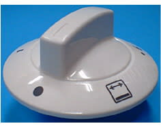 Manopola termostatica bianca 6h image