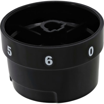 Pulsante del regolatore di potenza nero (6-0) 5618826720 - 2